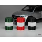 1:18 Ölçek Diorama Yağ Varili (3lü Set) - Kırmızı
