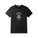 11teamsports Galatasaray İstanbul 5 Stars T-Shirt siyah, M Erkek