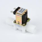 1/2 12V Dc Nc Plastik Su Solenoid Vana