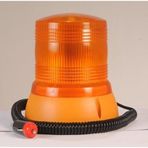 12-24V Süper Led Büyük Çakar Lamba Sarı Çakmak Fişli Mıknatıslı (1 Ad )