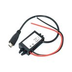 12.2V/24V To Type-C 5V 3A Modül F35J5V3A 30CM USB Kablolu Su Geçirmez Şarj Tel Voltaj Düşürücü Güç