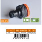 1/2-3/4" Musluk Adaptoru Plastık Md320