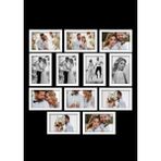 12 Adet 15X21 Çerçeve - Mdf A5 Çerçeve - Çoklu Fotoğraf Çerçevesi - Beyaz