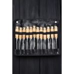 12 Adet Ahşap Oyma Tornası Ahşap Sanat Oyma Bıçakları 12'li Set