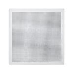12 Adet Asma Tavan Metal Clip In Full Perfore (Delikli), 30X30 Cm, 0.4 Mm, Beyaz(1m2)Kapatır. - 30 x 30 cm