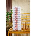 12 Adet Düğün Havlusu, Sünnet Havlusu, Okuluk Havlu, Araba Havlusu, Konvoy Havlusu, Davetiye Havlu Sünnet - 40 x 70 cm - Çok Renkli-KR1