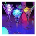 12 ADET LED IŞIKLI BUZ KÜPÜ LED LİGHT ICE CUBE YILBAŞI IŞIKLARI RENKLİ KOKTEYL IŞIĞI
