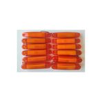 12 Adet Neon Parmak LED Lamba Turuncu 12-24 Volt