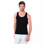 12 Adet Seher Yıldızı Erkek Atlet Askılı Renkli Klasik Siyah 3Xl