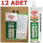 12 Adet Somafix Profit Kimyasal Dübel - SE700 300ML