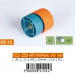 1/2" Batarya Hortum Rekoru Ic Dıslı Dısı Plastık Md48
