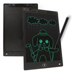 12" Büyük Boy Dijital Yazı Tahtası Grafik Çizim Tableti 12 Inç Lcd Çocuk Tablet (SİYAH)