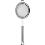 12 cm Paslanmaz Metal Süzgeç, Dayanıklı ve Pratik Kullanım Sağlar. - Seçenek 1 - Ahşap - Ceviz