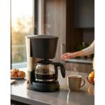 12 Fincan Filtre Kahve Makinesi 1.2 Litre Damlatmaz Sistem Kahve Makinesi