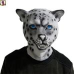 12 Gerçekçi Lateks Aslan Maskesi Hayvan Kaplan Maskesi Vahşi Kedi Leopar Çita Cadılar Bayramı Lateks Maske Parti Cosplay (Yurt Dışından) - Renkli - Yok