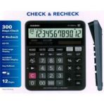 12 Haneli Hesap Makinesi DJ-120D Plus, Yeni ve Şık Tasarım - Seçenek 1 - Antrasit