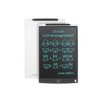 12 Inc Writing LCD Grafik Dijital Kalemli Çizim Tableti Yazı Tahta Not Yazma Eğitim Tableti