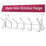 12 Kancalı Kapı Arkası Askılığı