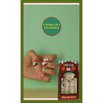 12 Li Yapışkan Stickerlı Renkli Baskılı Çocuk Takma Tırnak Oyuncak Seti - 5- 14 Yaş Arası - Model 19