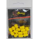 12 Mm Yüzen Silikon Sarı Dumbell Tipi Yapay Sazan Yemi ( 14 Adet)