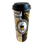 12 oz Siyah Beyaz Kapaklı Latte Frappe Kahve Karton Bardak 100