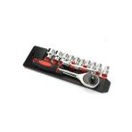 12 Parça 1/4'' Lokma Seti Standlı Cırcır Set Kaliteli Lokma Takımı Anahtar Seti Anahtar Takımı