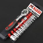 12 PARÇA CIRCIRLI LOKMA TAKIMI 1/2'' LOKMA SETİ