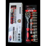 12 Parça Solid Lokma Takımı 8MM-10MM-12MM-13MM-14MM-15MM-17MM-19MM-22MM-24MM - 10-32-5 - Gri