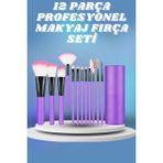 12 Parça Yumuşak Uçlu Makyaj Fırça Set-Göz ve Yüz Makyajı Için Fırça Seti Profesyonel Makyaj Seti ( Lisinya )