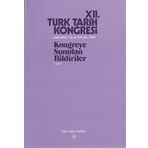 12. Türk Tarih Kongresi 1. Cilt - Kolektif