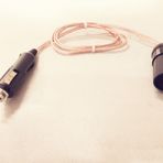 12 ve 24 Volt Uyumlu Araç Çakmaklık Uzatma Kablosu - 5 Metre