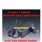 12 VOLT 1 AMPER MİNİ UYDU ALICI ADAPTÖR GÜÇ KAYNAĞI