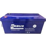 12 VOLT 200 AMPER JEL AKÜ ORBUS ÖLÇÜLER-522*240*240 mm-60 kg.