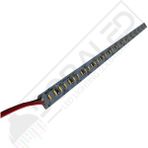 12 Volt 4014 Ledli LED Bar Alüminyum Çubuk LED 144 Sık Ledli Natural Beyaz 4000-4500K 100CM 12V - 1 m - Natürel - Beyaz