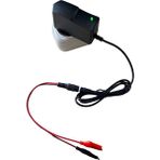 12 Volt Akü Şarj Adaptörü Cihazı - Akım Kesicili-Işıklı Uyarı