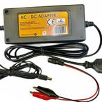 12 VOLT AKÜLER ŞARZ ADAPTÖRÜ 3.5 AMPER KURU TİP AKÜ ŞARJ ŞARZ CİHAZI EXTRA MAŞALI TİMSAH KABLO