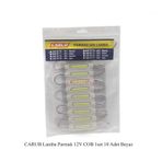 12 Volt Parmak Cob Led Lamba Beyaz - 10 Adet