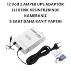 12 Volt Ups Adaptör Şarjlı Voltaj Korumalı Güç Kaynağı