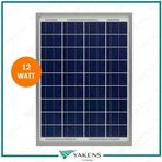 12 Watt 12V Polikristal Güneş Paneli Lexron