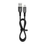 12 Watt 2.4A Usb-A To Lightning 1.2M Hizli Sarj Kablosu Siyah Fc35