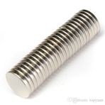 12 X 3 Mm Yuvarlak Neodyum Mıknatıs- 10 Adet