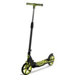 12 + Yaş İki Teker Dev 2 Tekerlekli Katlanabilir Scooter 100 Kg Neon
