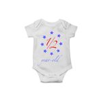 1/2 Year Old | 6 Aylık - Bebeğimin Ayları Bebek Body 4182-LMN, 3 Yaş