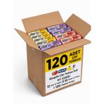 120 ADET KOKULU BÜZGÜLÜ BÜYÜK BOY ÇÖP TORBASI 12X10