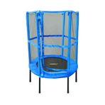 120 CM FİLELİ (KORUMALI) TRAMBOLİN (MAVİ)