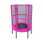 120 Cm Fileli Trambolin Korumalı (Pembe)