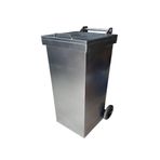 120 LT Galvaniz Çöp Konteyneri