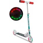120 Mm Silikon Teker, Boy Ayarlamalı Katlanır Metal Scooter