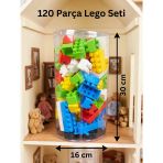 120 Parça Asetat Kutuda Lego Seti Araba Parçalı