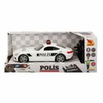1:20 Uzaktan Kumandalı Suncon Işıklı Polis Arabası 21 cm. - Mavi